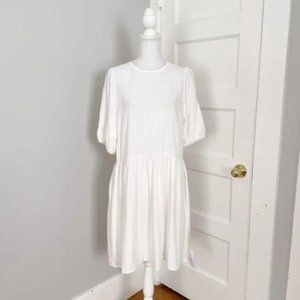 Lisa Says Gah Pia Mini Dress in White